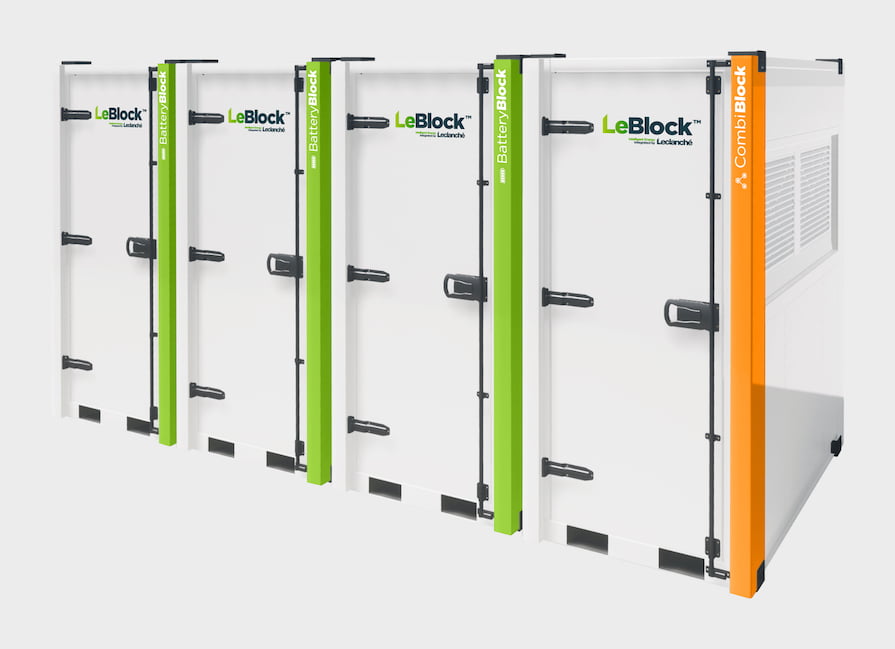 Leclanche LeBlock Energy Storage Solution on grey 1 probid energy