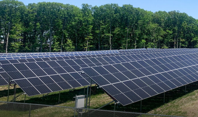 Greenskies Killingly High School Ground Mount Solar PR 2023 08 29 696x410 1 probid energy