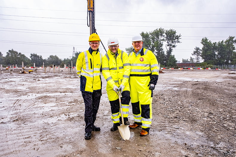 sse groundbreaking event for 150mw battery at ferrybridge Image SSE Renewables probid energy