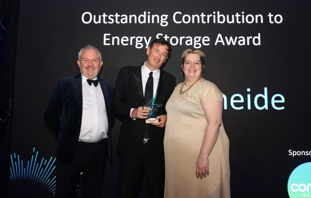 Outstanding contribution energy storage awards 2023 probid energy