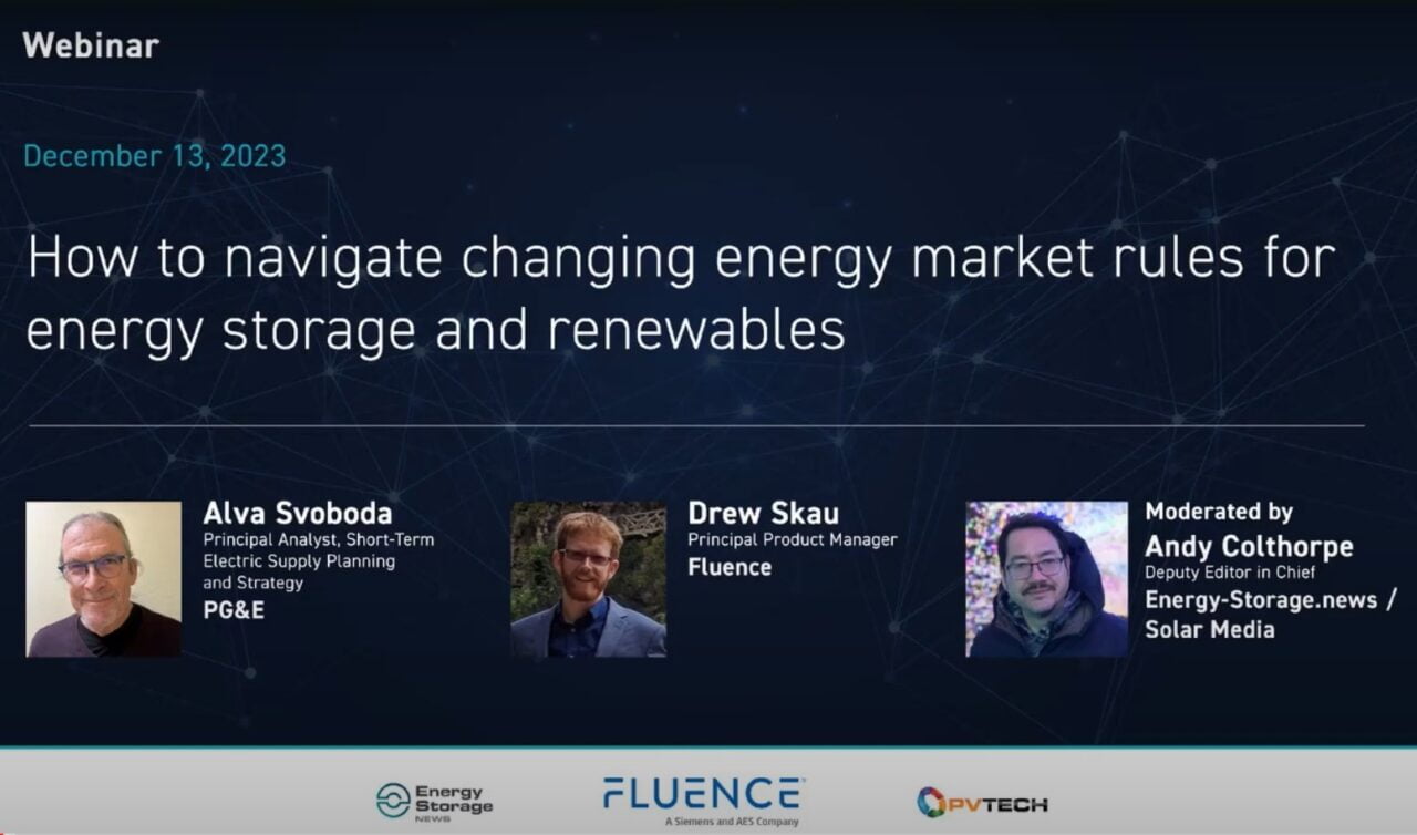 Fluence energy market rules webinar cover dec23 probid energy