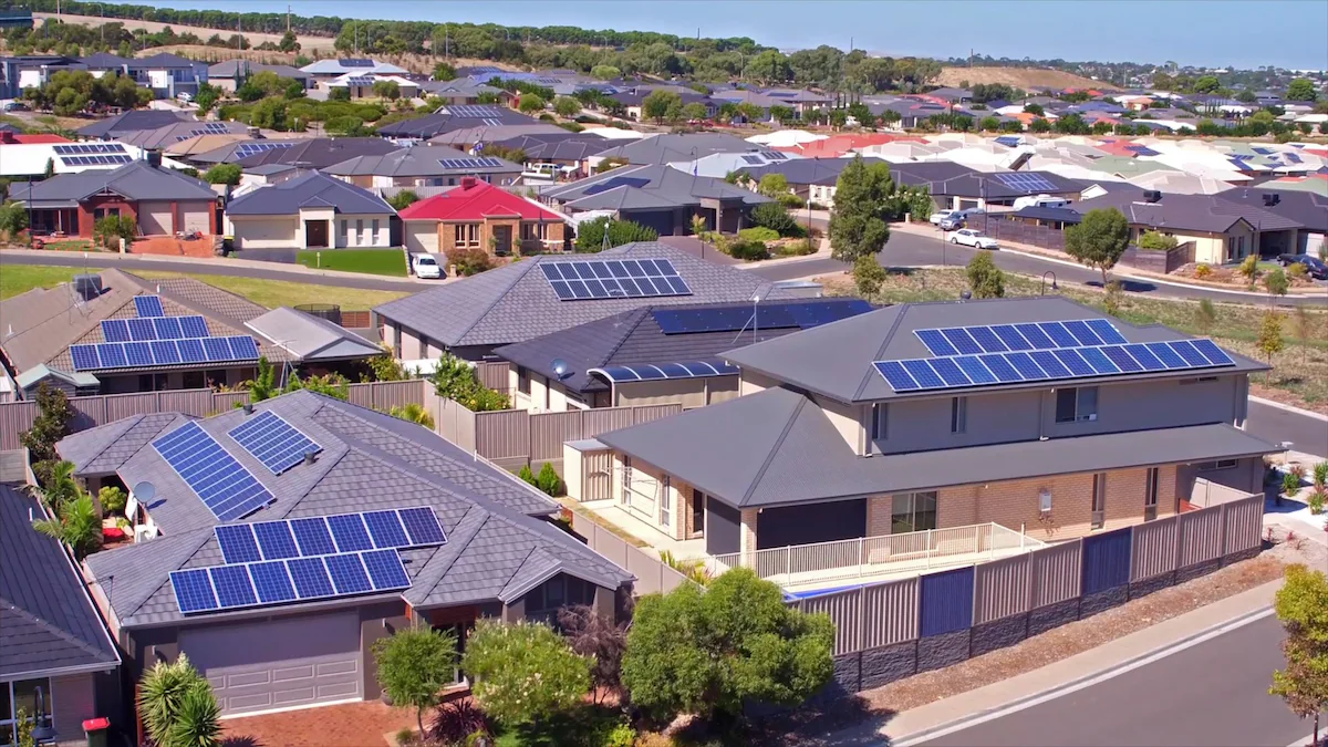 agl s image residential suburb solar rooftops probid energy